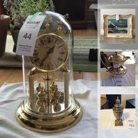 MaxSold Auction: This online auction features antiques, furniture, artworks, silverized Crystal, tools, books and much more.